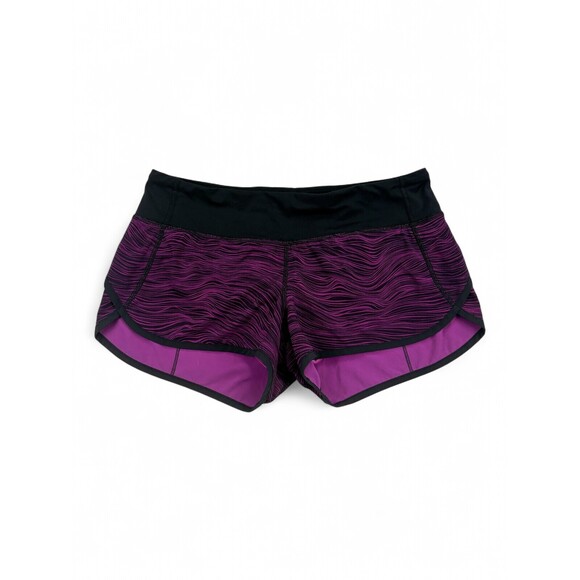 Lululemon Athletica Pants - Lululemon‎ Women's Size 6 Purple Wave Run Athletic Shorts
